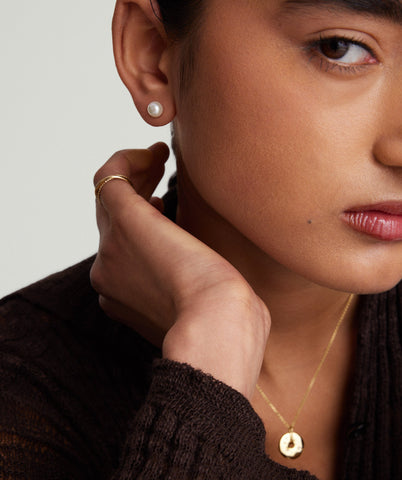 Pearl Oversized Studs