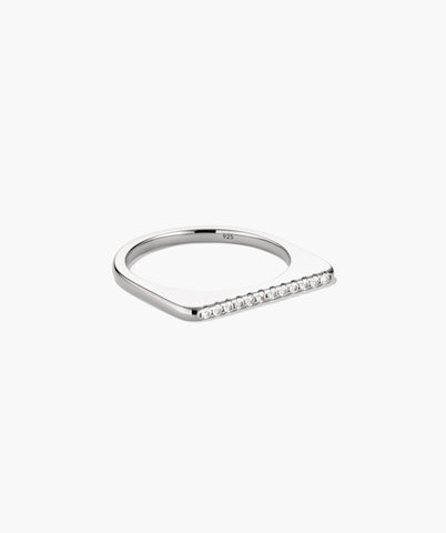 Pavé Puzzle Stacking Ring