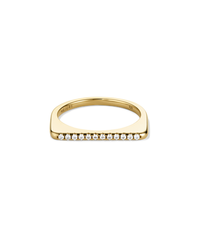 Pavé Puzzle Stacking Ring