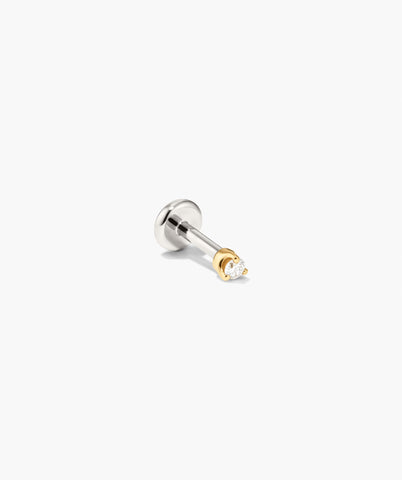 Single Baby Diamond Stud