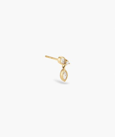 Piercing Studio - Single Lab Grown Diamond Drop Stud