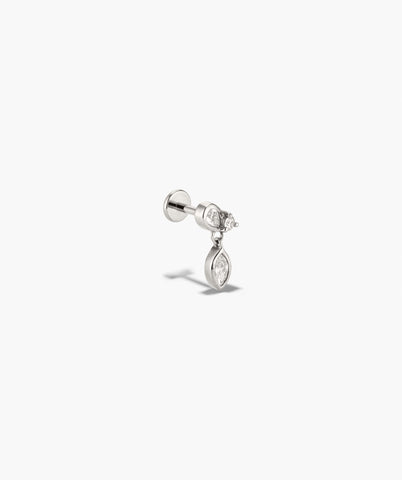 Piercing Studio - Single Lab Grown Diamond Drop Stud