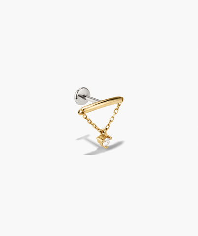 Piercing Studio - Single Lab Grown Diamond Helix Stud
