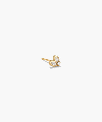 Piercing Studio - Single Lab Grown Diamond Petal Stud