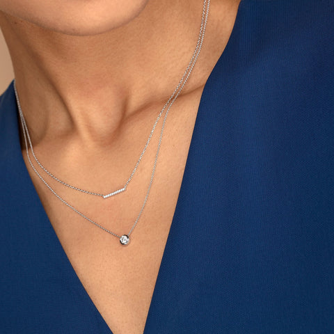 Large Diamond Necklace