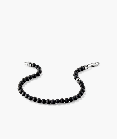4mm Gemstone Beaded Bracelet