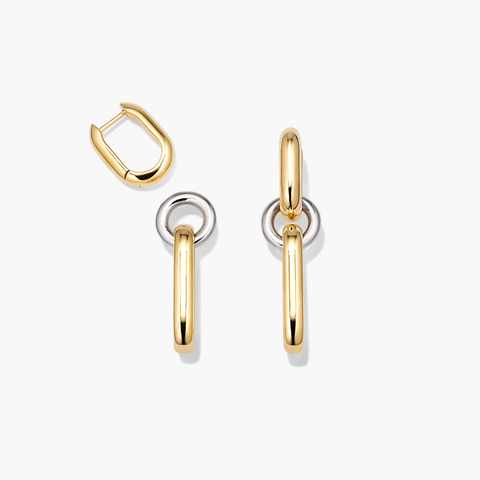 Mixed Convertible Link Earrings