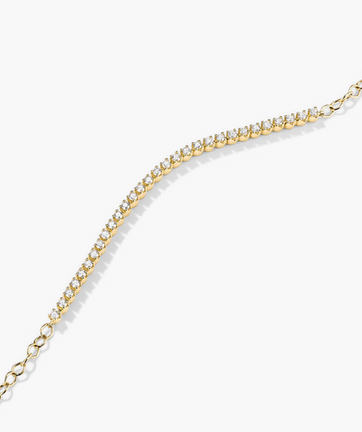 Diamond Half Tennis Bracelet