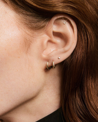 Piercing Studio - Single Lab Grown Diamond Helix Stud
