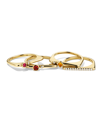Pavé Puzzle Stacking Ring