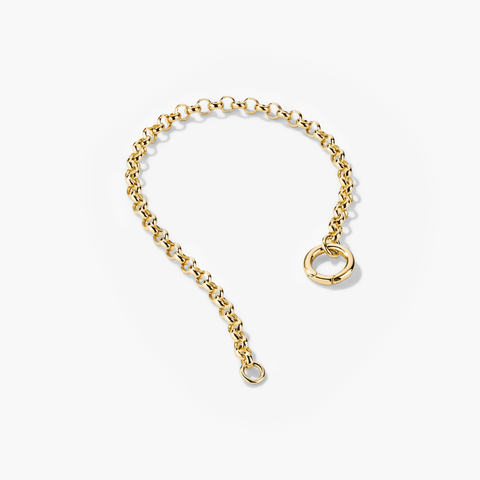 Rolo Chain Charm Bracelet