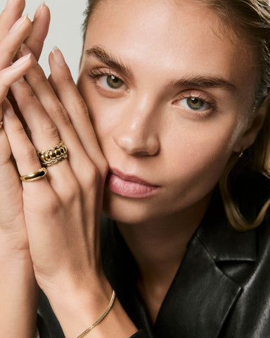 Puffy Charlotte Stacker Ring
