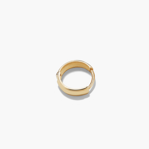 Single Bold Huggie Hoop