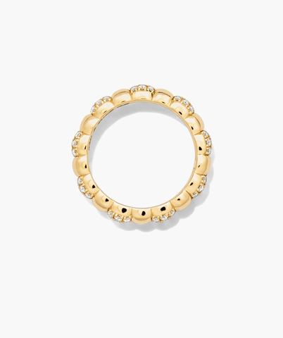 Pavé Diamond Soft Charlotte Ring