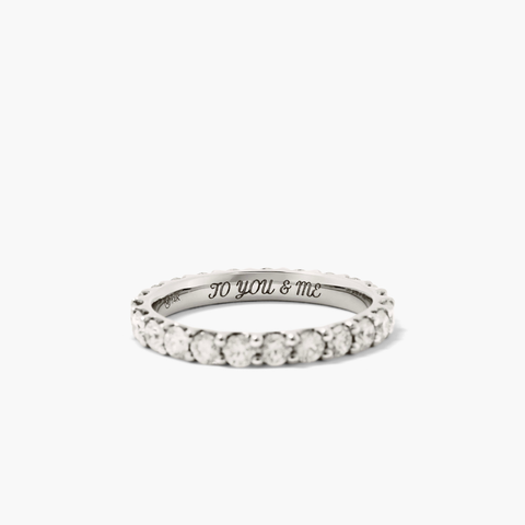 Bold Diamond Eternity Ring