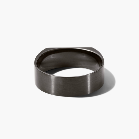 Slim Rectangular Signet Ring