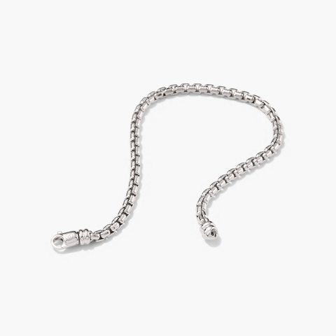 Round Box Chain Bracelet