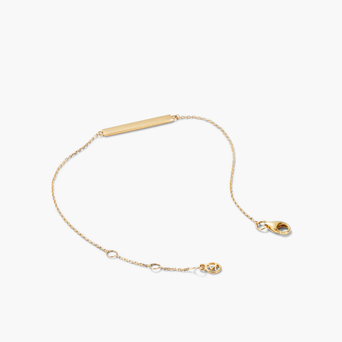 Engravable Bar Bracelet