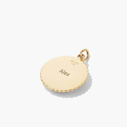 Victory: Winged Coin Charm Pendant