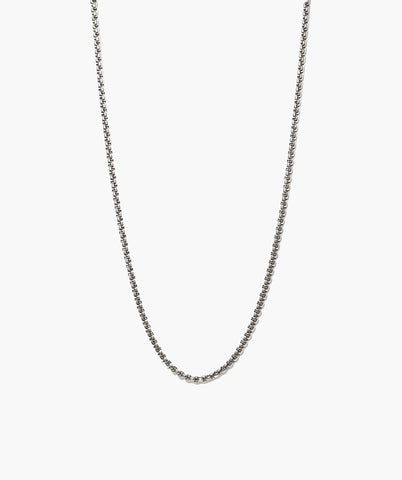 Round Box Chain Necklace