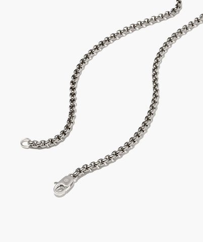 Round Box Chain Necklace